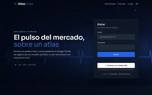 Portada de Atlas Pulse