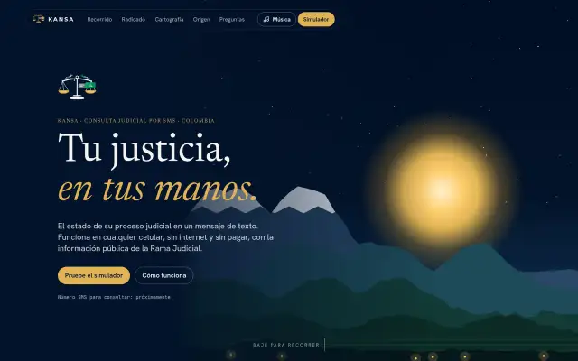 Portada de KANSA