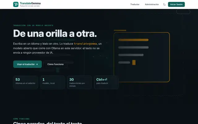 Portada de TranslateGemma