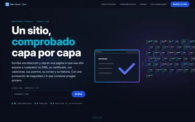 Portada de Web-Check C360